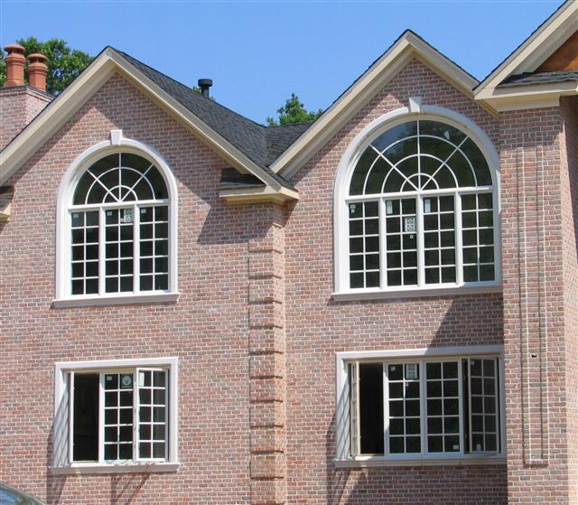 masonry windows with radius