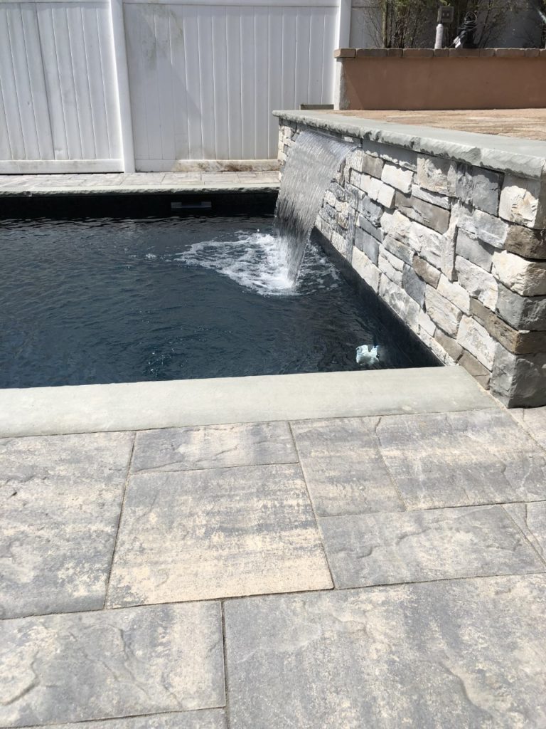 spillway with pool modern